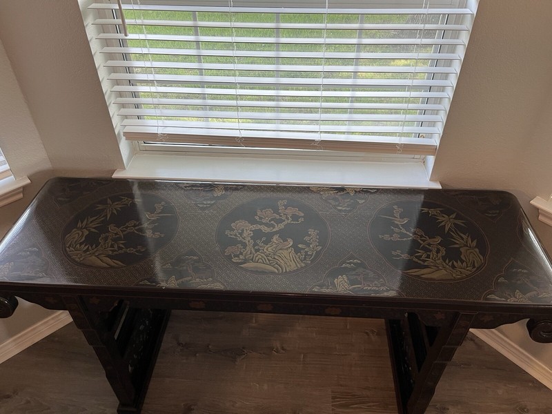 71 In Drexel Heritage-Ming Treasures antique console table gallery