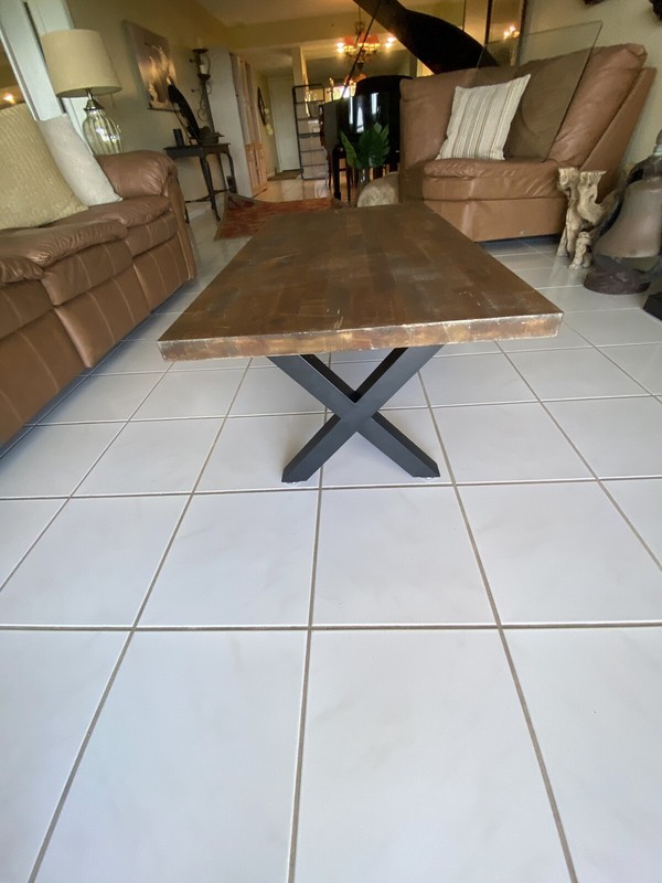 Butcher block coffee table gallery