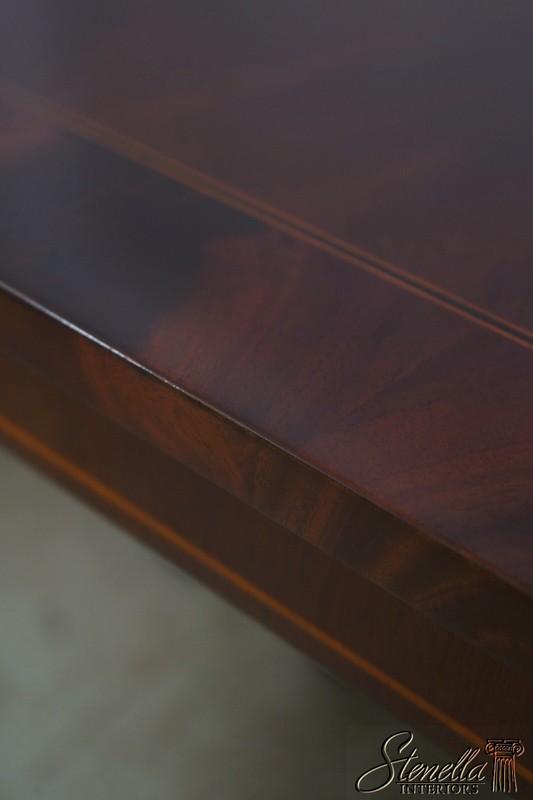 L64846EC: KINDEL Empire Design Mahogany Dining Room Table gallery