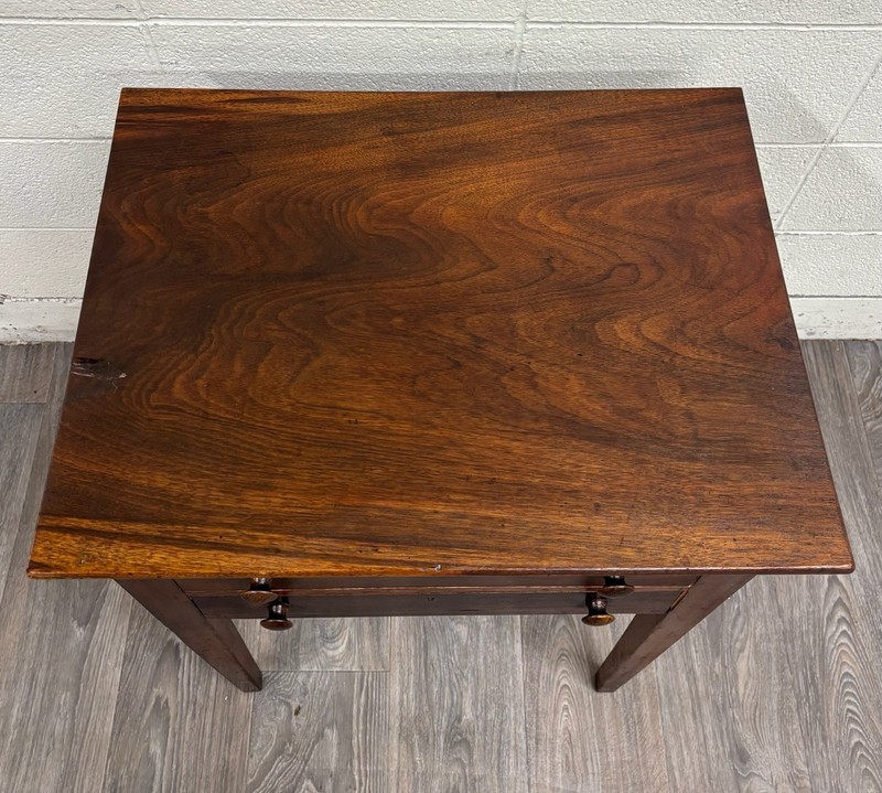 Antique Primitive Work Table Sewing Stand Desk gallery