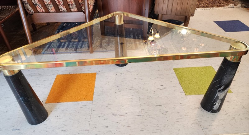 Hollywood regency Angelo mageratt table gallery