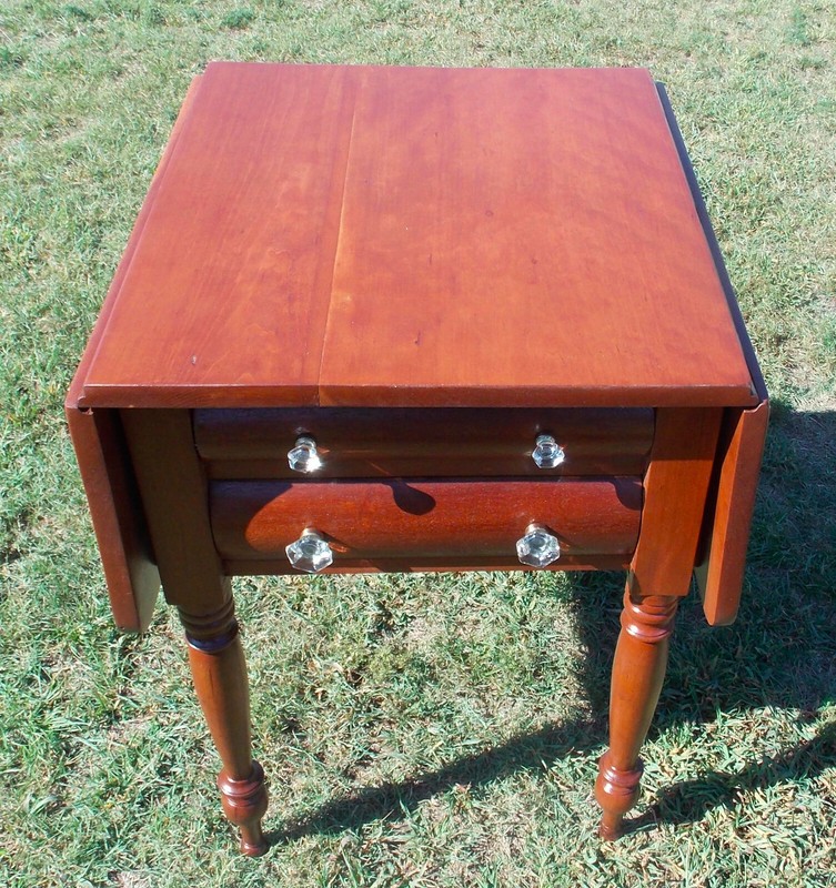 Solid Cherry Dropleaf Work Table / Server (BM-T725)