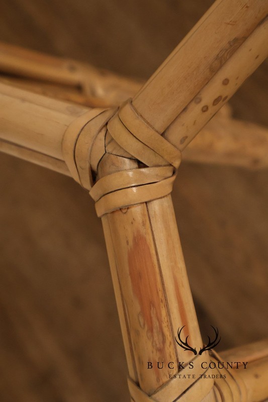McGuire Bamboo Rattan Table Base gallery