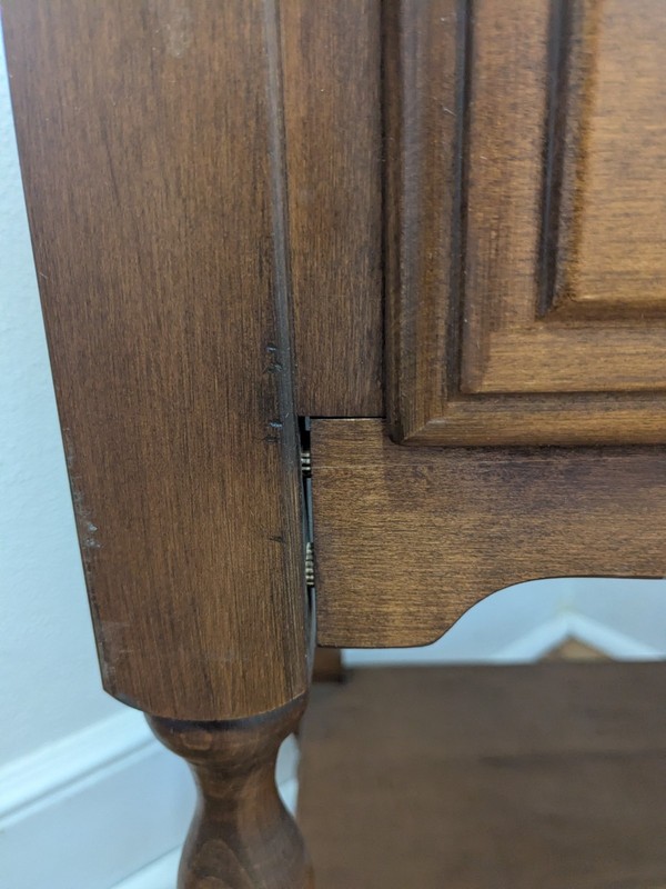 Vintage Antique Heywood Wakefield Maple Wood Night Stand /Cinnamon 29800 OBO gallery