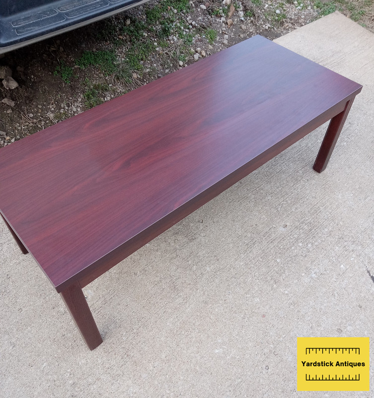 Cherry Formica Top Coffee Table (CT-293)