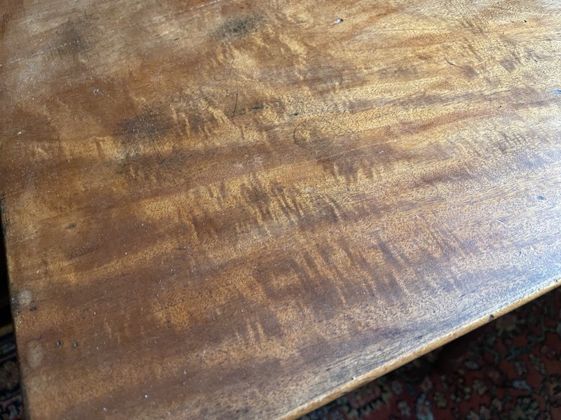 Tiger Maple And Cherry Antique Nightstand Or Work Table Circa 1840’s gallery