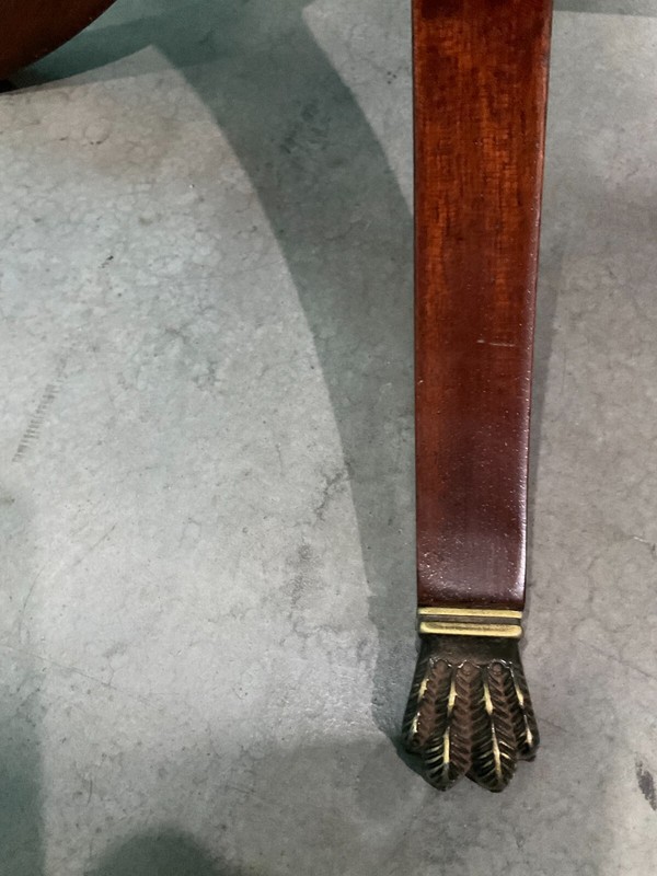 Gorgeous Scully and Scully Regency Style Table Lamp in Burlwood /Yew Wood/Tulip gallery