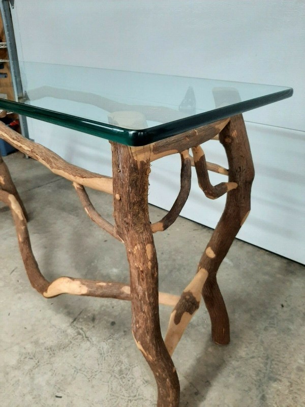 Handmade Natural Tree Limb buffet/sofa tableUnique, one of a kind