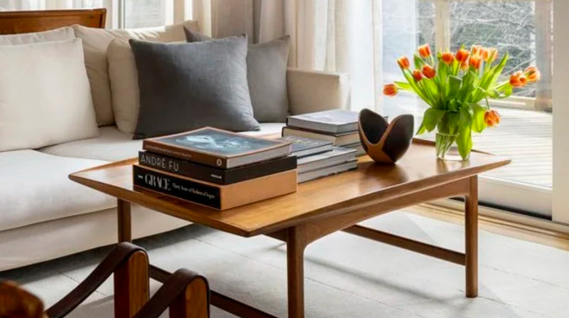 Swedish mid century modern coffee table
