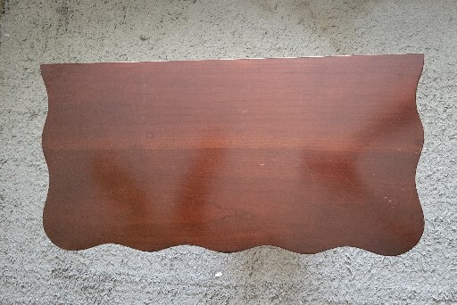 American Empire Style Mahogany Folding Card, Game Table