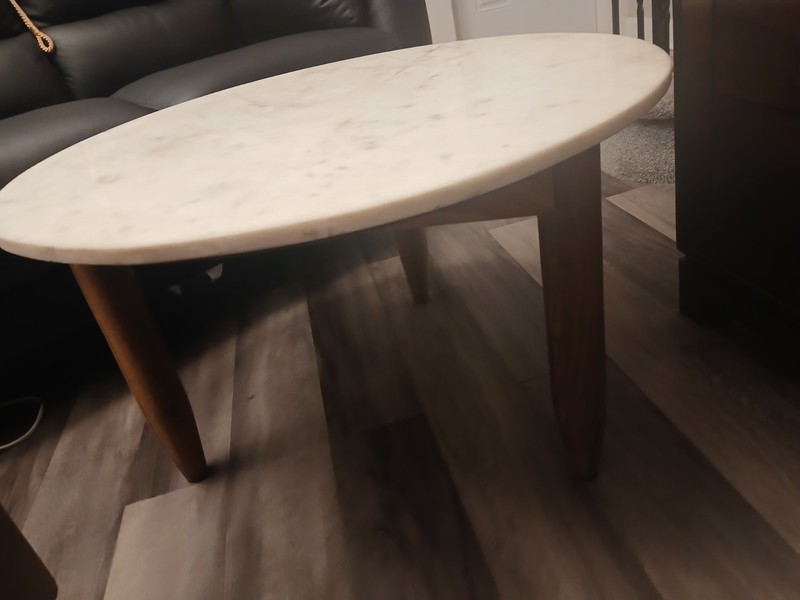 Modern White Marble Tabletop