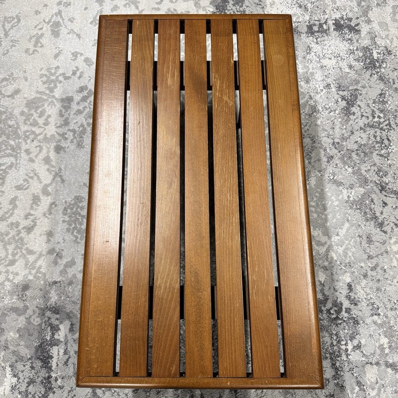 Mid Century Slat Bench Coffee Table - Yugoslovia gallery