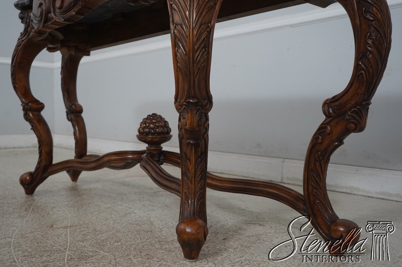 68054: Marble Top Italian Style Console Foyer Table 1 Of 2 gallery