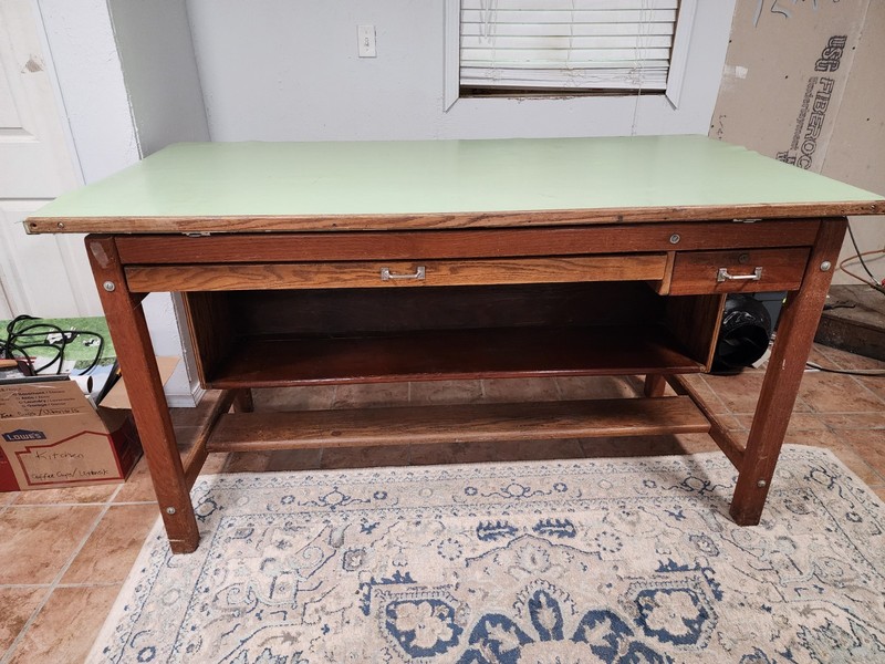 Mayline Drafting Table