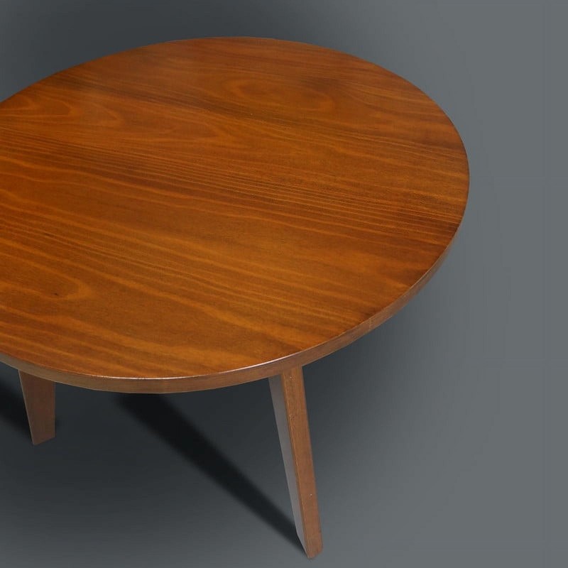 Genuine 24" Round Coffee Table W/ Solid American Gum Sweet Oak gallery