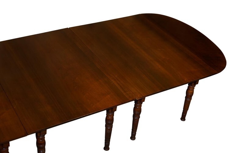 Rare Gillows Lancaster 1789-1795 George III American Walnut Dining Table gallery