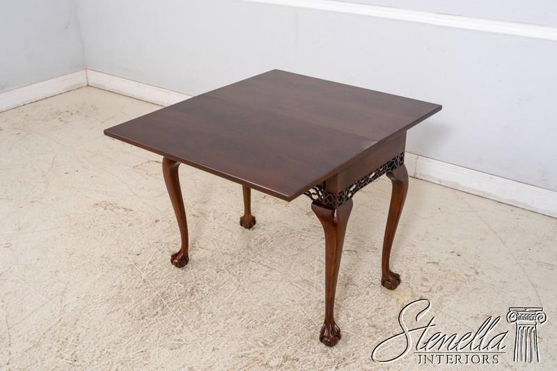 L70102: WELLINGTON HALL Ball & Claw Mahogany Flip Top Hall Table gallery