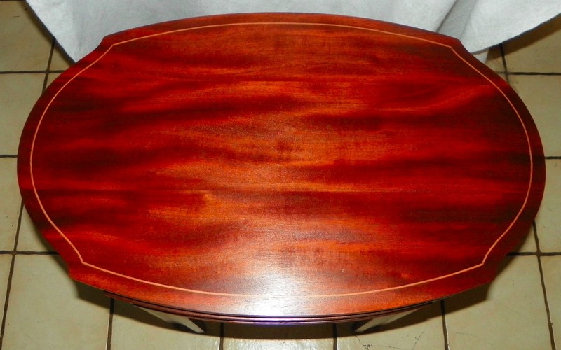 Mahogany Hepplewhite Nesting Tables / End Tables by Mersman (ET212) gallery