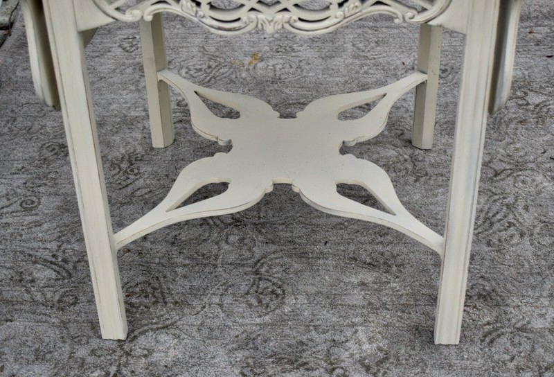 Vintage Baker Country French Style Drop Leaf Table gallery