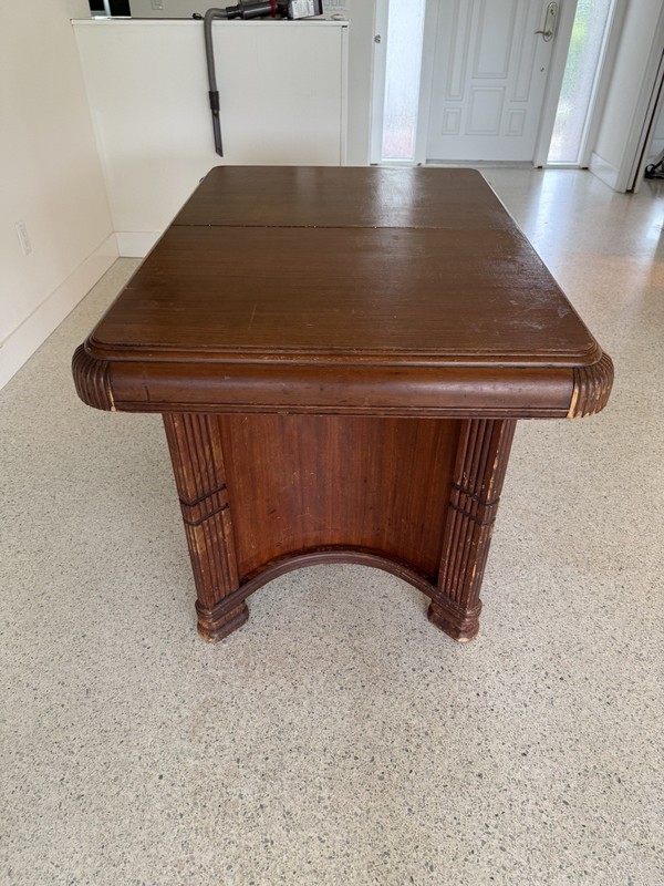 Antique 1930’s Art Deco Dining Table gallery