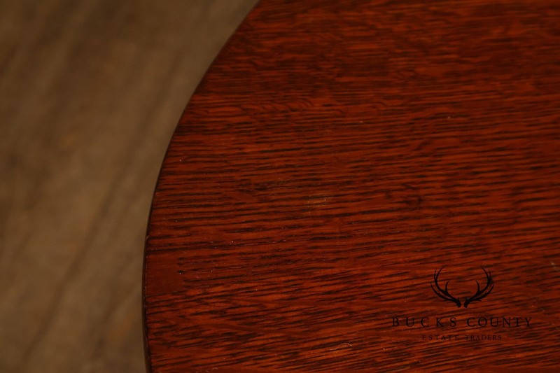 Stickley Mission Collection Oak Limbert Library Table gallery