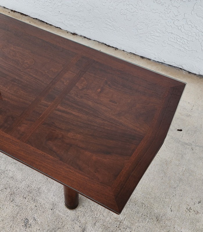 MCM Johnson Hadley Walnut Coffee Table Mad Men Eames Era gallery
