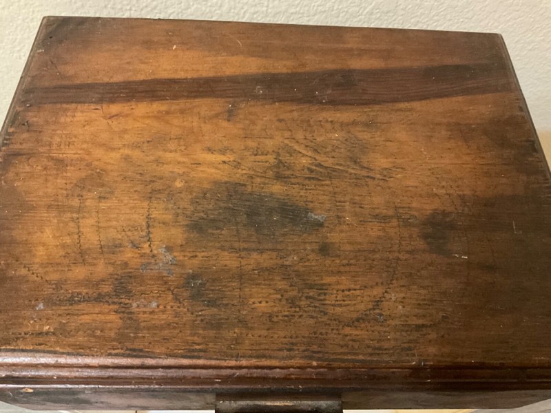 ANTIQUE HANDMADE ONE OF A KIND SIDE TABLE END TABLE RECLAIMED W/DRAW gallery