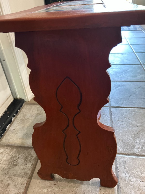 Vintage California Tile Table Hispano Moresque gallery