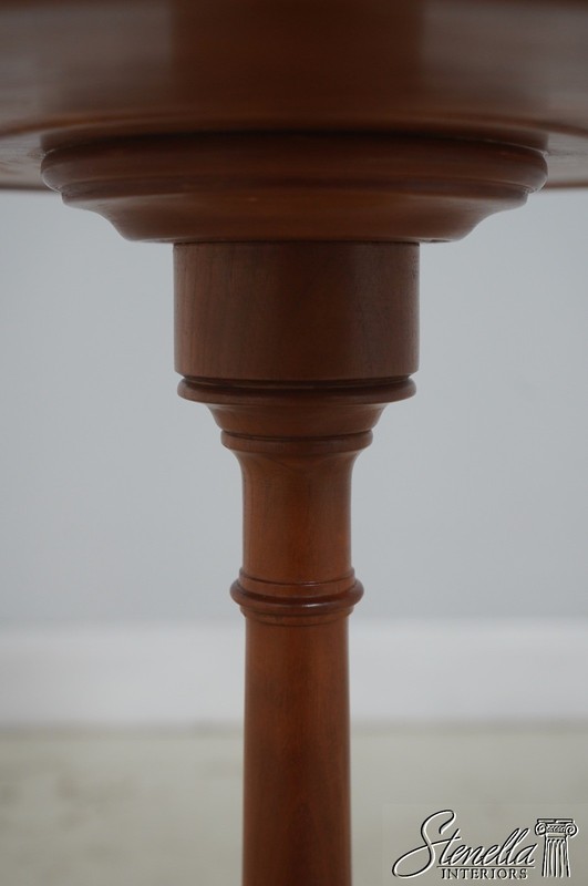 72911: Bench Made Solid Cherry Candle Stand Occasional Table gallery