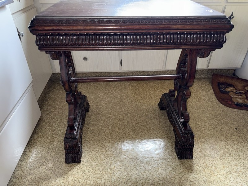 19th-century Renaissance Revival table gallery