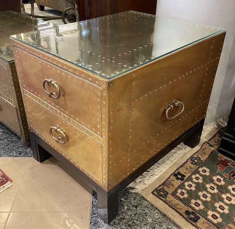 Vintage Sarried Two Drawer End Table, 1970s gallery