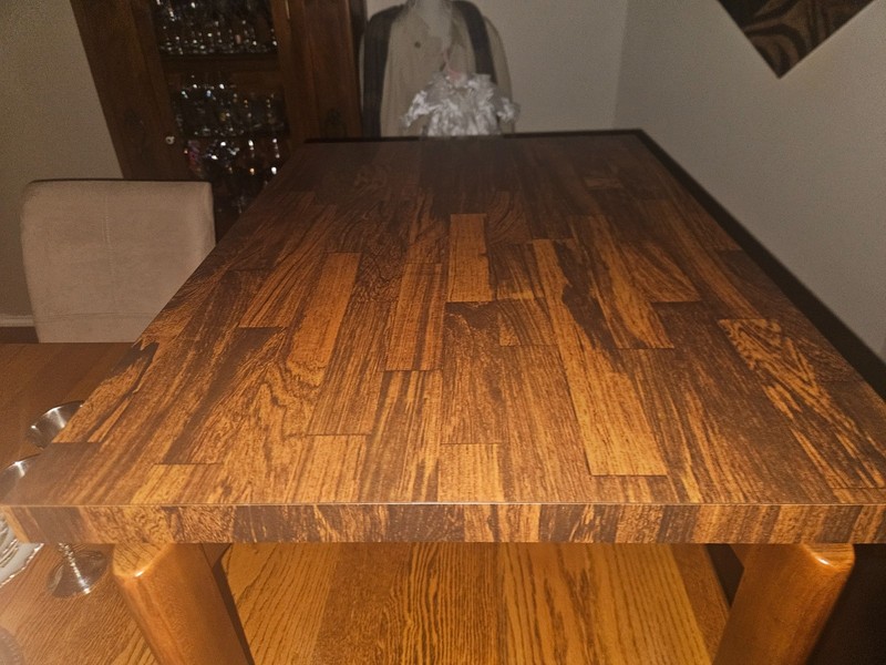 Mid Century Modern Jens Risom Side Table with Formula laminate top Beautiful gallery