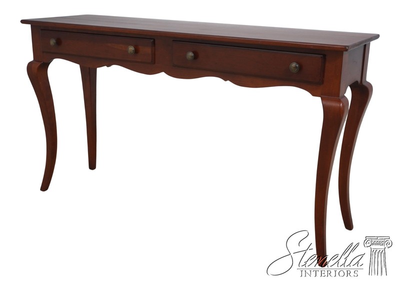 68383: KNOB CREEK Country French Cherry Sofa Hall Table