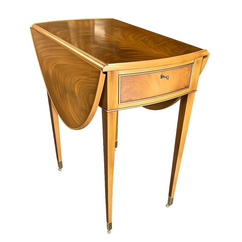 Drop Leaf Side Table by Bollier & Company by Decca
