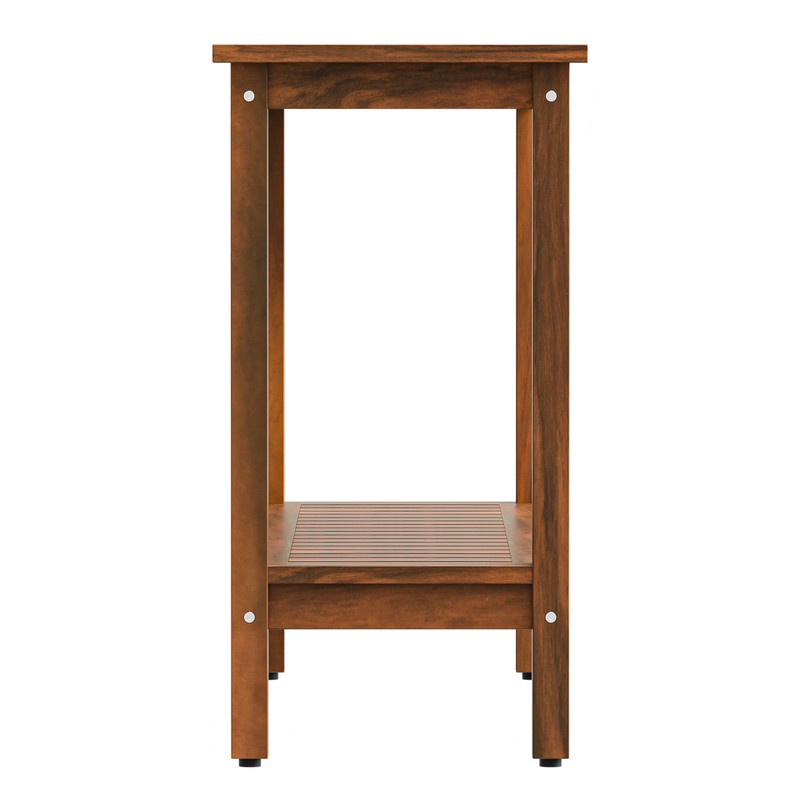 48" Console Table with Shelves Entry Way Table with Open Storage Easy Assembly gallery