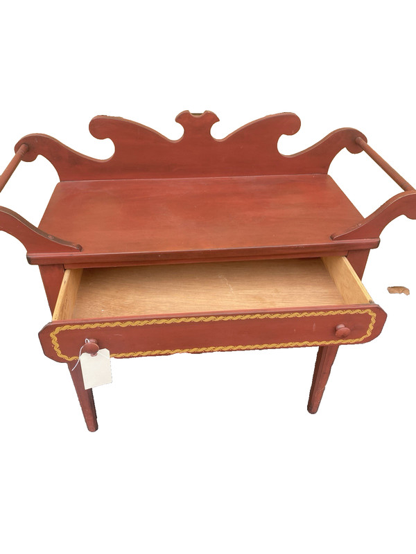 64013 ADAPTATION Lane Furniture Lamp Table Console with Mirror gallery