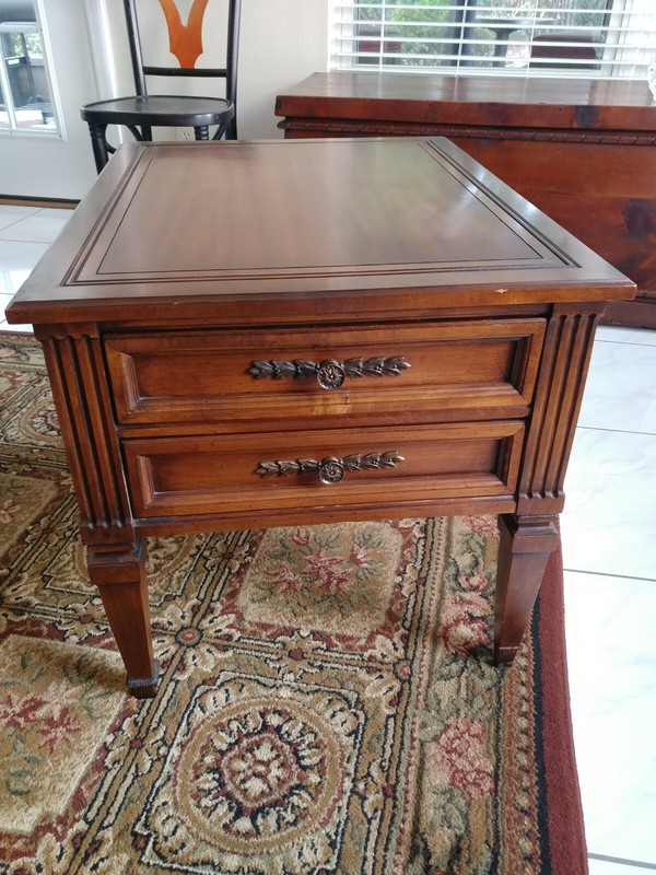 Set (3) Vintage Hammary Rectangular Coffee End Tables gallery