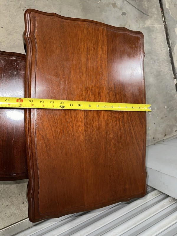 Two Antique French Coffee Side Tables gallery