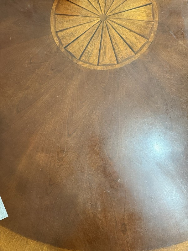 Dining Table Pedestal Round gallery