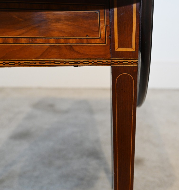 Sheraton Pembroke Table Drop Leaf Georgian 1790 gallery