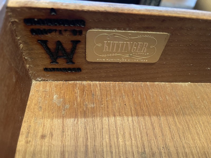 Kittinger Mahogany Wood Hall, Entry , or Side Table gallery