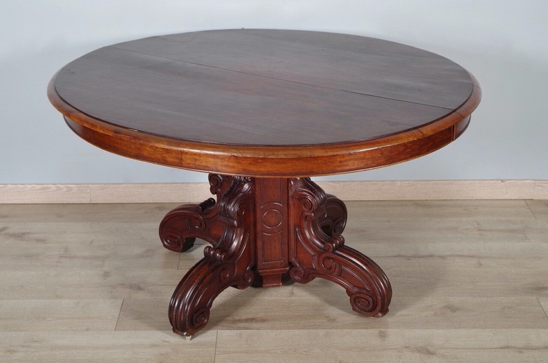 Napoleon III Mahogany Dining Table