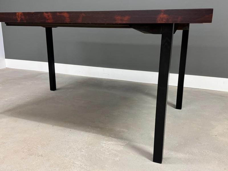 Refinished 104” Rosewood Dining Table by Milo Baughman for Directional gallery