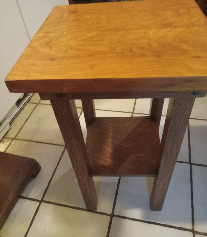 Quartersawn Oak Plant Stand gallery