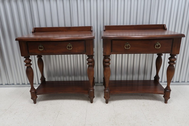 Pair Harden Segamore Collection Maple Night Tables With Gallery gallery