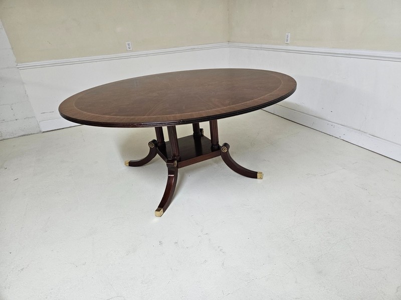 HENKEL HARRIS ROUND DINING TABLE MAHOGANY 2266