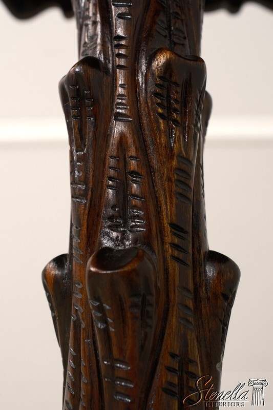 F68248: Black Forest Style Carved Pedestal Table gallery