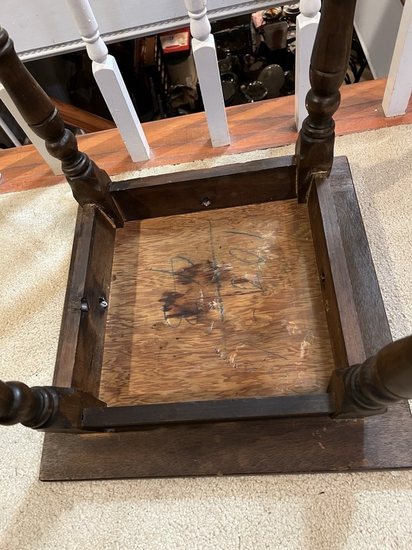 Early California Monterey Spanish Revival 1920's Rare 4 Tile Table Catalina gallery