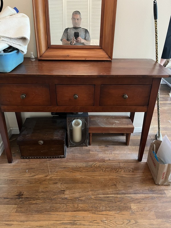 Antique Hutch Table