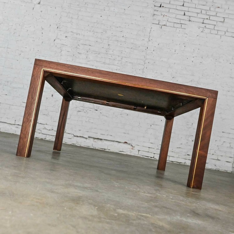 MCM Dunbar Coffee or End Table Square Parsons Style by Edward Wormley gallery